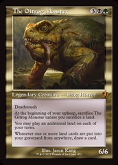 (431) The Gitrog Monster - FOIL - RETRO FRAME